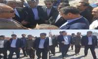 بازدید وزیر صنعت معدن و تجارت از مناطق سیل زده و شهرکهای صنعتی لرستان 