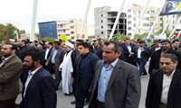 مدیرعامل شرکت شهرکهای صنعتی لرستان  به همراه کارکنان این شرکت در کنار ملت همیشه در صحنه در راهپیمایی 13 آبان  شرکت کردند.