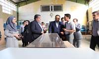 بازدید معاون صنایع کوچک سازمان صنایع کوچک و شهرک‌های صنعتی ایران از واحدهای تولیدی زیرمجموعه خوشه كسب و كار گلیم، جاجیم و ماشته استان لرستان