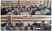 جلسه هم اندیشی و هم افزایی شرکت شهرک های صنعتی لرستان و صمت استان لرستان برای احیاء واحدهای راکد.