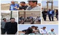 بازدید مدیر بهداشت، ایمنی، محیط زیست و انرژی سازمان صنایع کوچک و شهرکهای صنعتی ایران از تصفیه خانه‌های شهرک‌های صنعتی لرستان