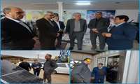 بازدید از شرکت تعاونی برق کوثر در شهرک صنعتی شماره دو خرم‌آباد.