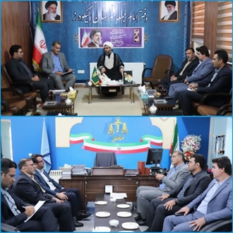 مدیرعامل شرکت شهرک‌های صنعتی استان لرستان در دیدار با امام جمعه و رئیس دادگستری الیگودرز بر حمایت از سرمایه‌گذاری، اشتغال جوانان و رفع موانع حقوقی واحدهای صنعتی تأکید کرد.